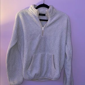 Long Sleeve Fleece Quarter Zip Up
